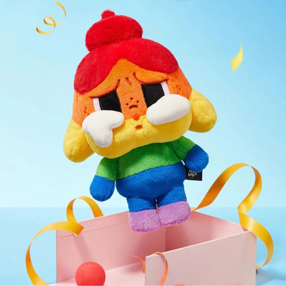 Colorful Crying Plush Toy